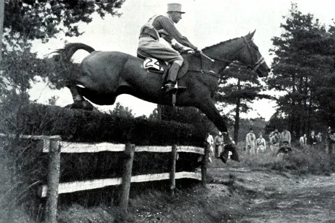 Anglo-Arabian Aiglonne won Olympic Gold in three day eventing in 1948