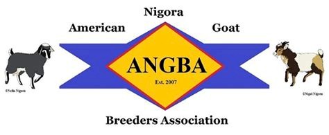American Nigora Goat Breeder's Association Logo