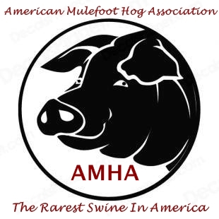 The American Mulefoot Hog Association Logo